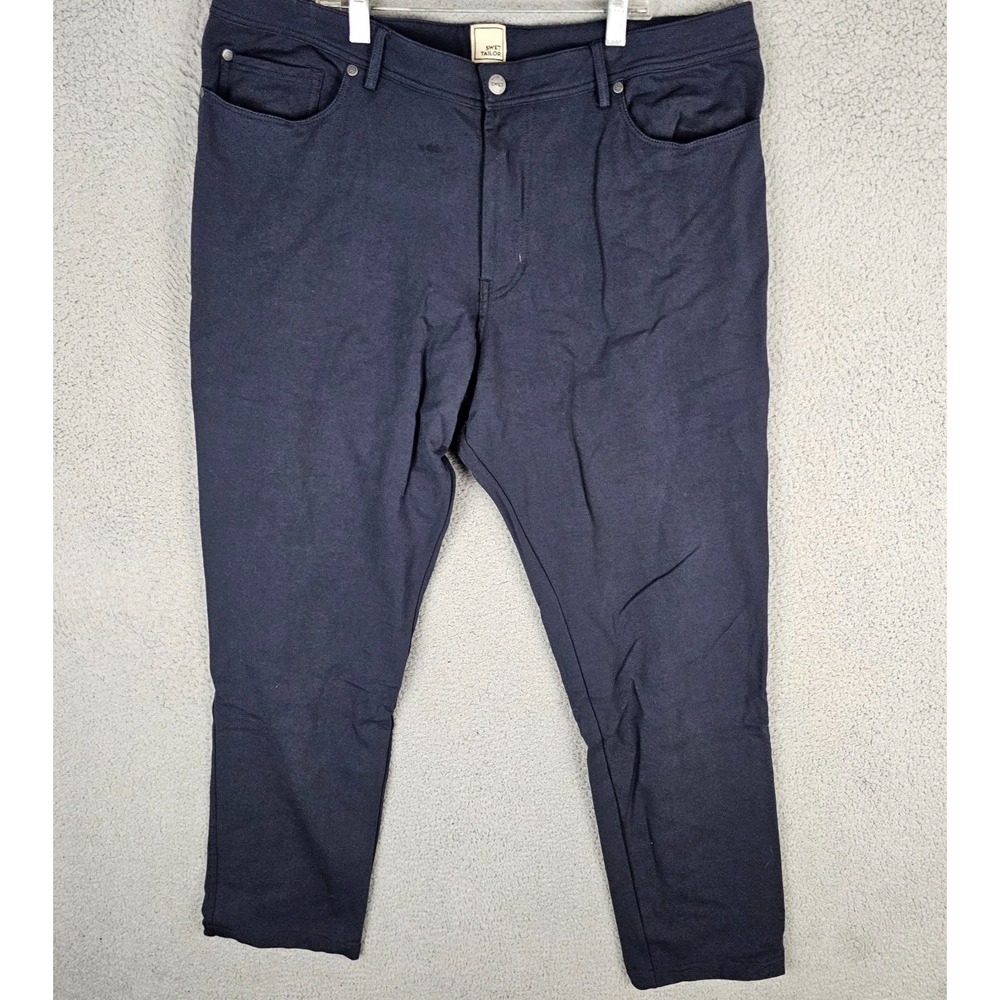 Swet Tailor Pants Mens 38x34 5-Pockets Stretch‎ Performance Comfort Straight Leg